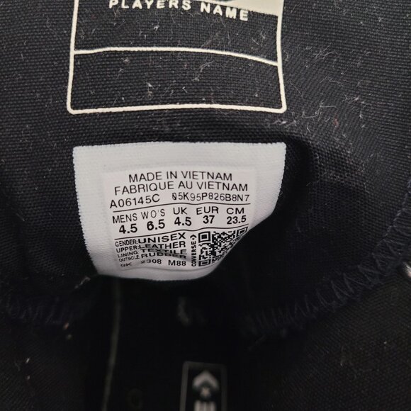 CONVERSE Chuck 70 De Luxe Leather Chunky Heel Lace Up Sneaker Boots Womens 6.5 - Picture 10 of 11